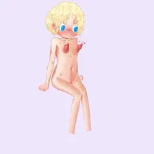 金髪の少女
