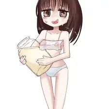 制服姿の少女